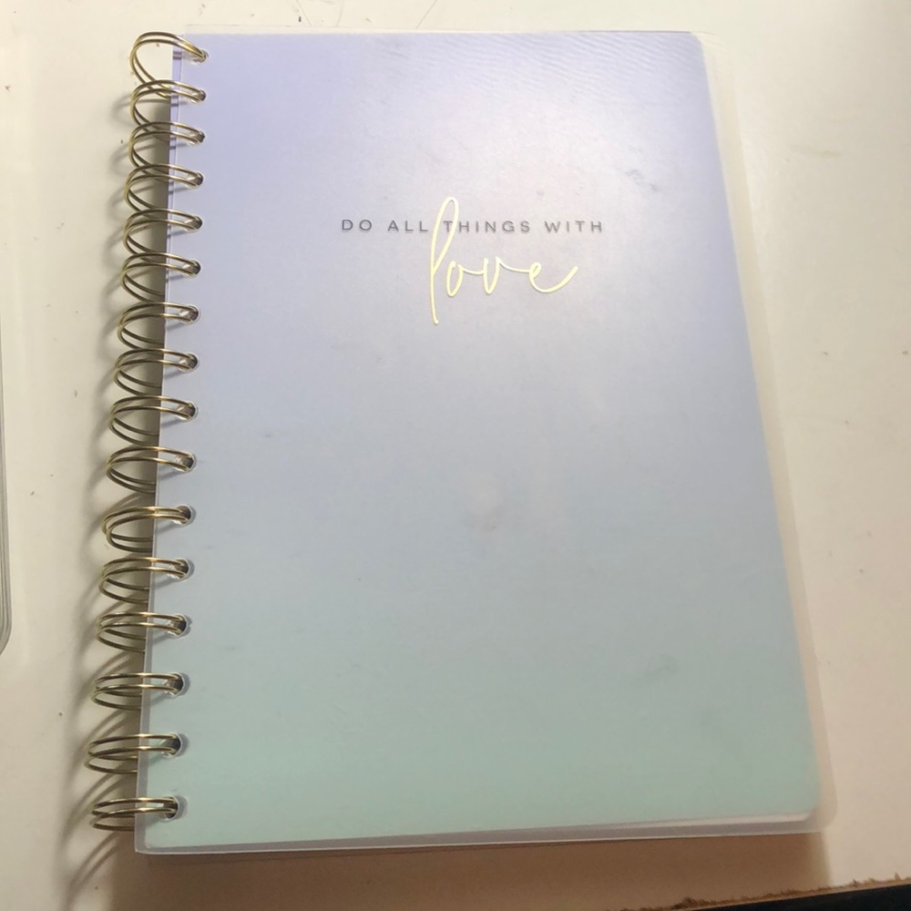 Chapters Indigos Purple Blue Notebook